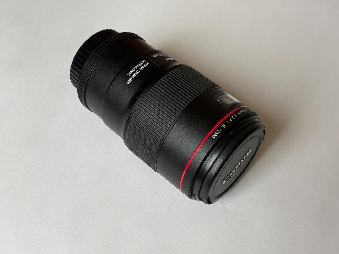 【美品】Canon EF 100mm F2.8L マクロ IS USM