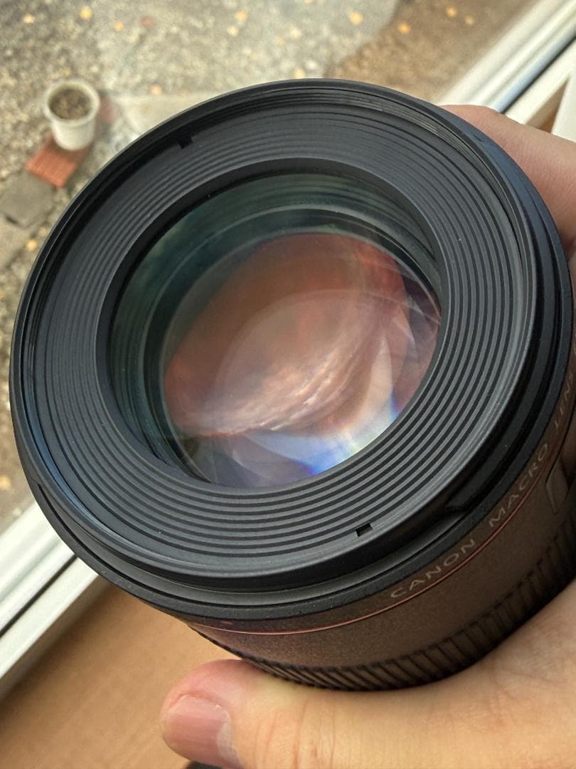 【美品】Canon EF 100mm F2.8L マクロ IS USM