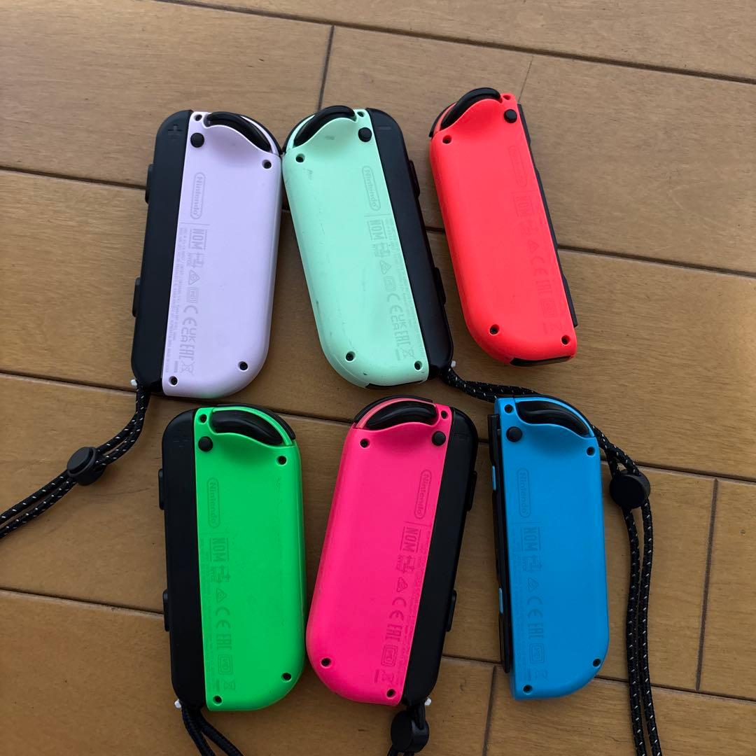 Nintendo Switch本体、マリオU、Joy-Con3組、microSD