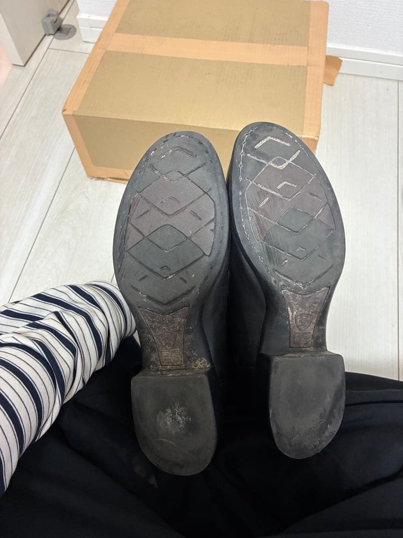 ARIATヘリテージローパーブーツ　35501