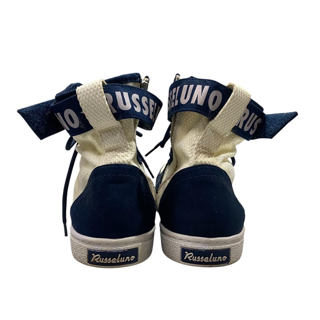 RUSSELUNO ラッセルノ ハイカット ゴルフシューズ 25㎝ ネイビー