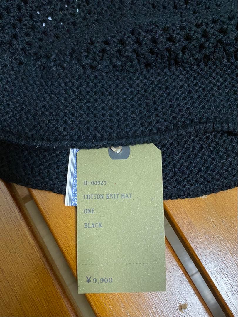 【新品未使用】 THE H.W.DOG&CO COTTON KNIT HAT