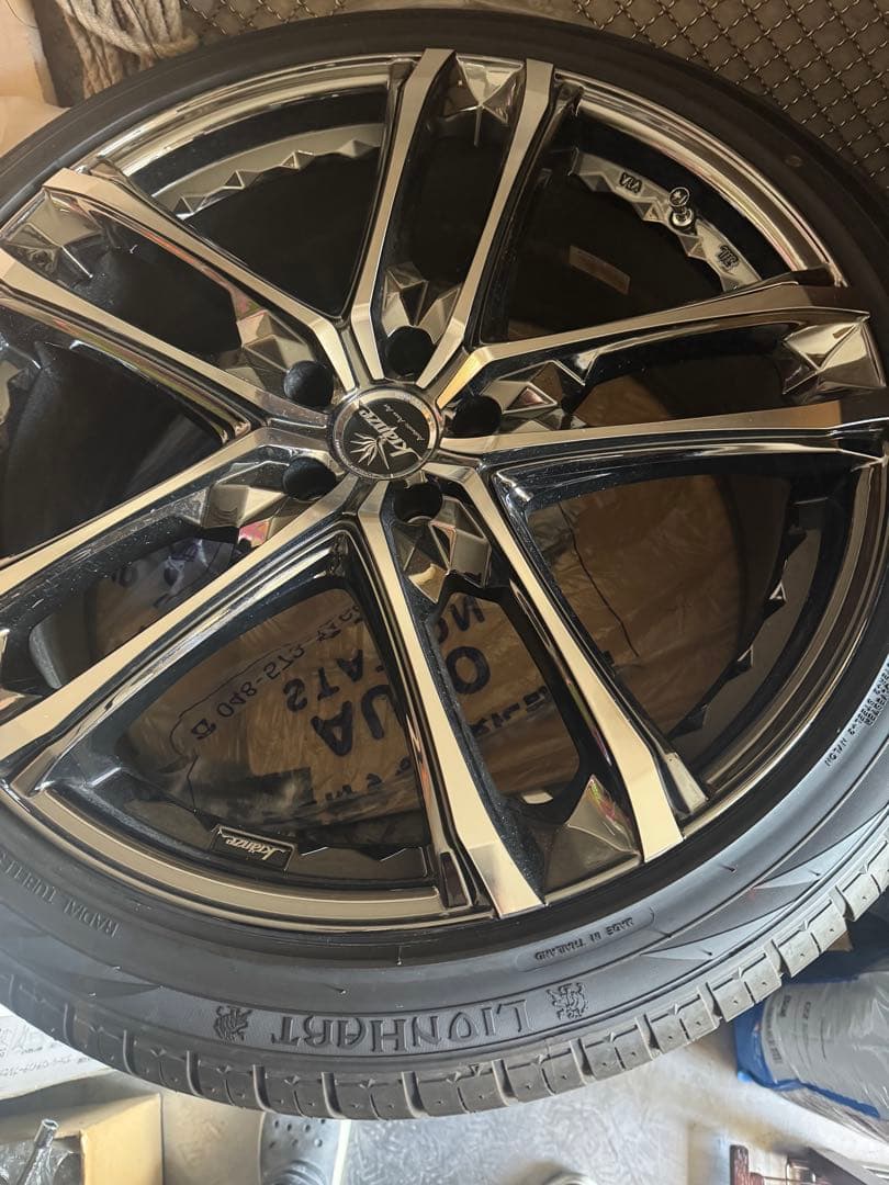 c*0様 クレンツェアルミホイールセット