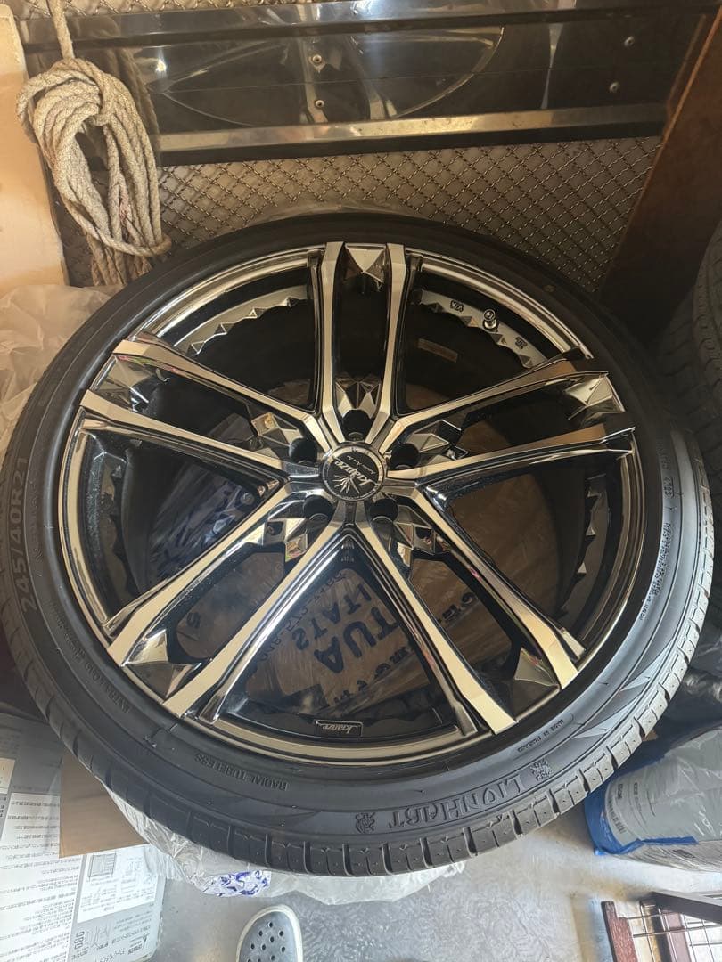 c*0様 クレンツェアルミホイールセット