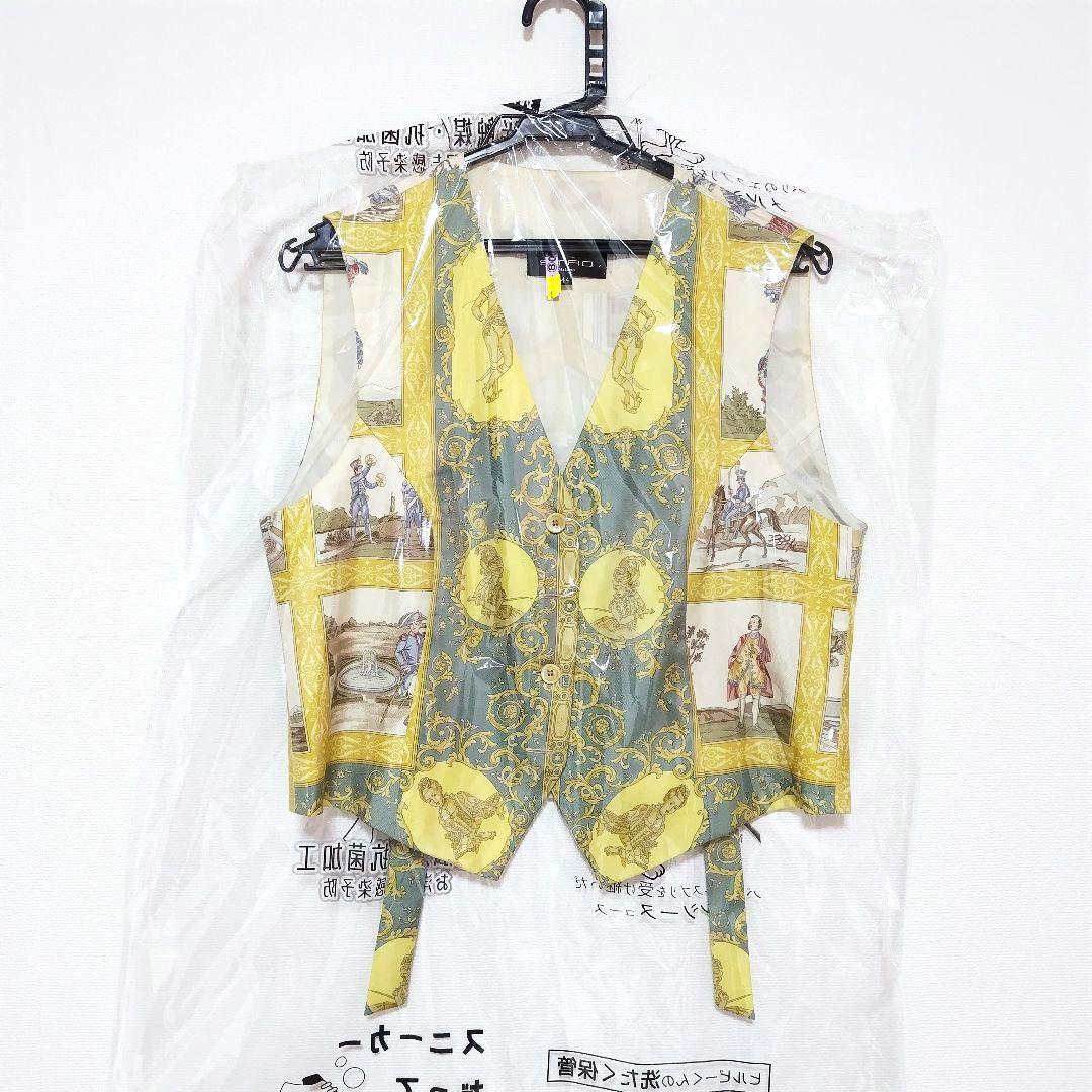 ✨️クリーニング済✨️エトロ ベスト シルク Mサイズ相当