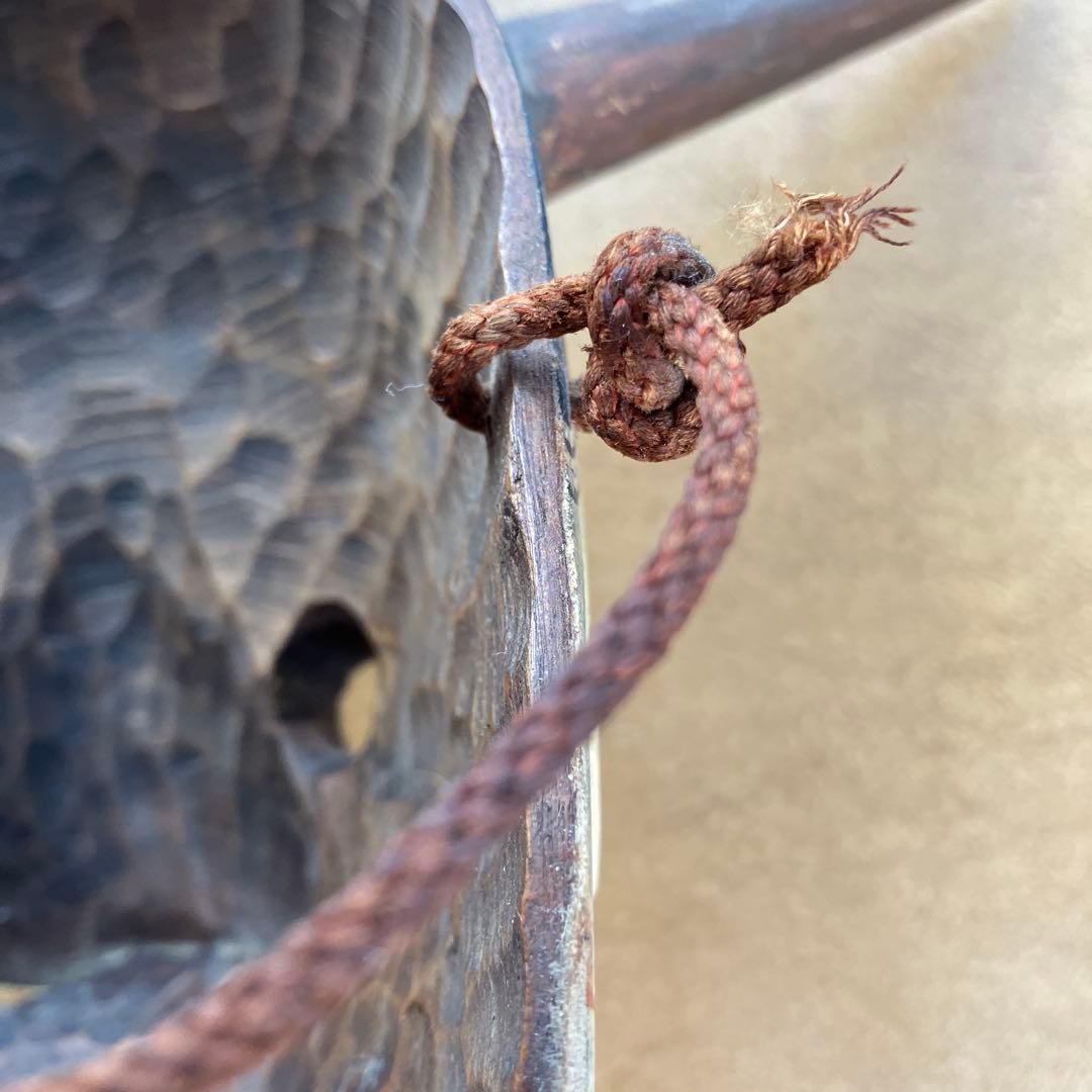 般若　能面　般若面　木彫り