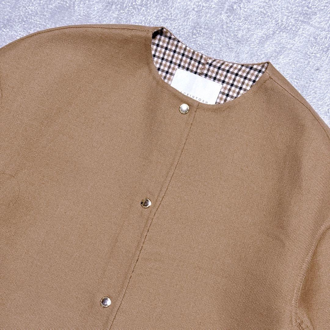 【極美品】マッキントッシュ リバーコート ダブルフェイス 金ボタン