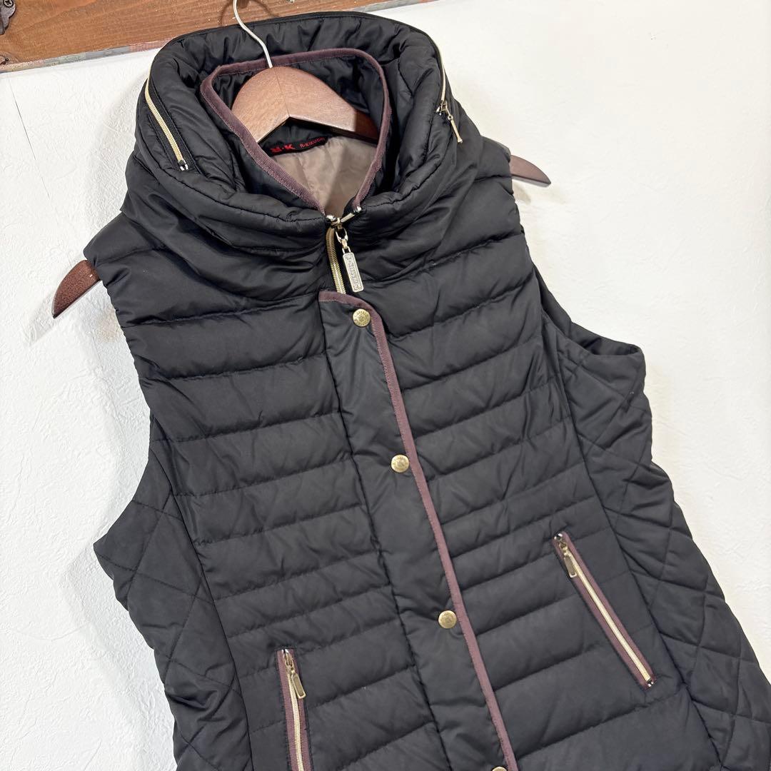 美品　大きいサイズ　ryoko kikuchi ダウンベスト
