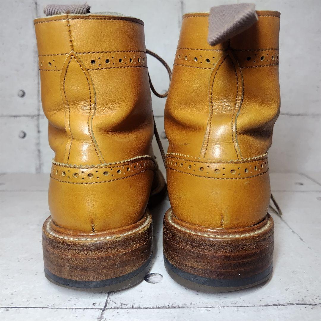 トリッカーズ カントリーブーツ 5411 UK6.5 英国製 ウイングチップ