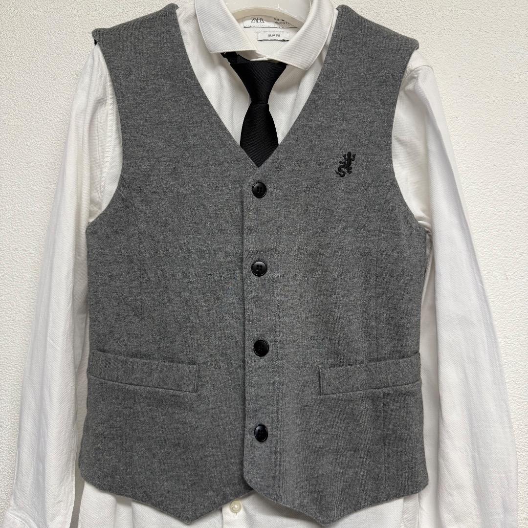 卒服　アニエスベーZARA 卒業入学式フォーマルセット　140程度　【匿名配送】