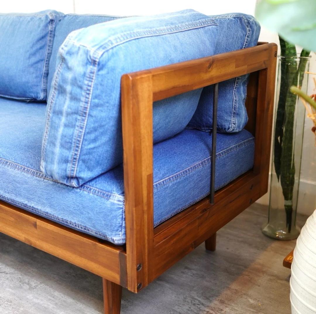 GEN　unico SWELLA スウェラ ダイニングチェア デニム②