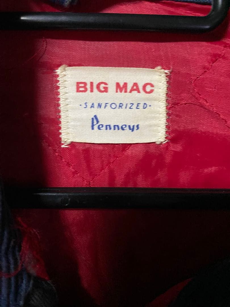 60s BIGMAC デニムジャケット 日本人サイズ vintege