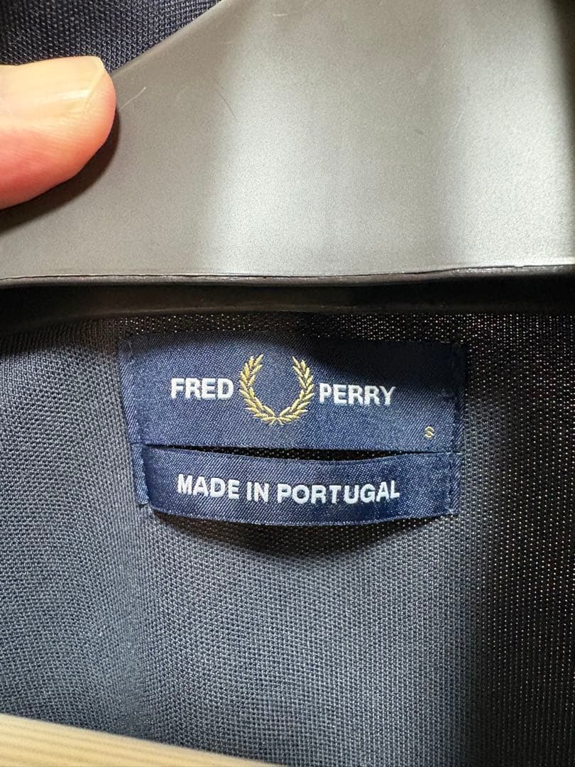 フレッドペリー/トラックジャケット/ネイビー✖️イエロー/Sサイズ