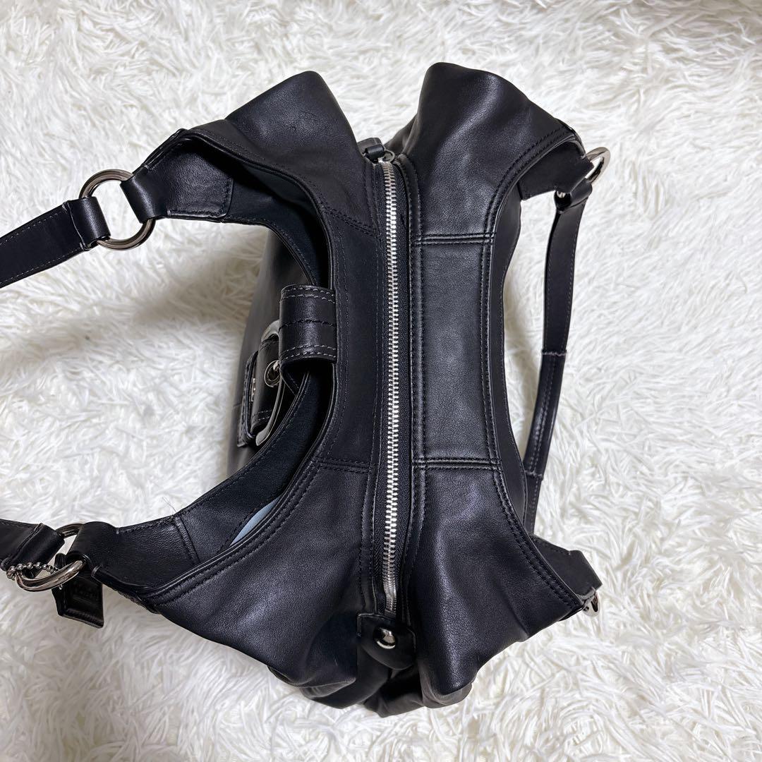 極美品✨COACH SOHO SHOULDER BAG BLACK