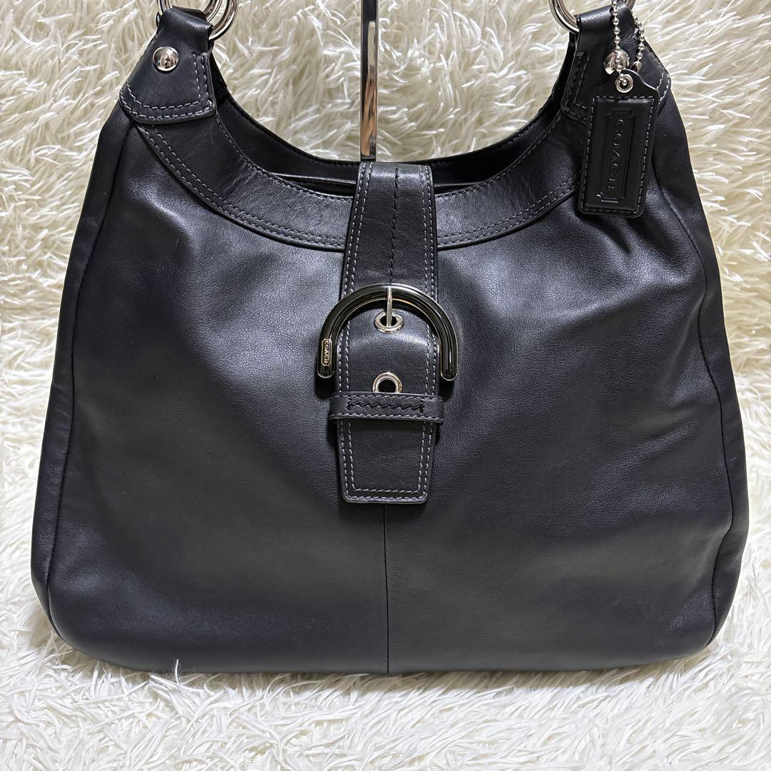 極美品✨COACH SOHO SHOULDER BAG BLACK