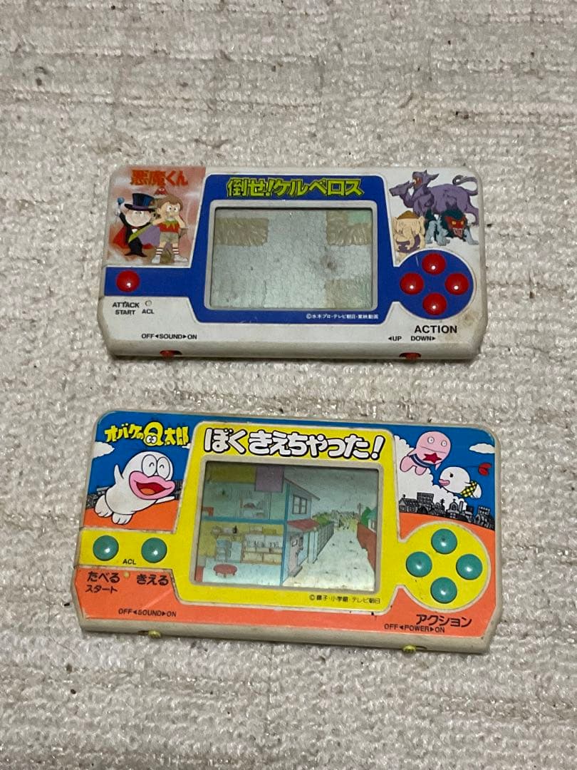 携帯ゲーム／バンダイ／ぼくきえちゃったと、倒せゲルべロスの２つです。2個セット。
