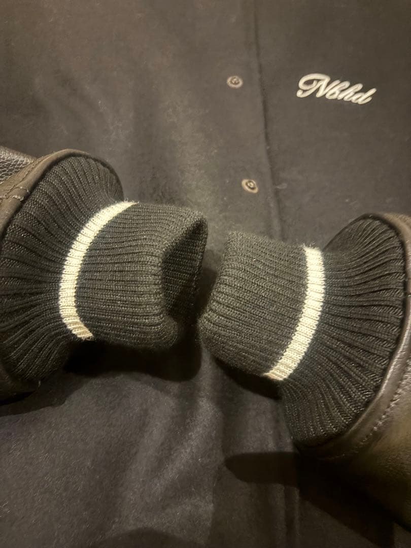 Neighborhood スタジャン L ブラック