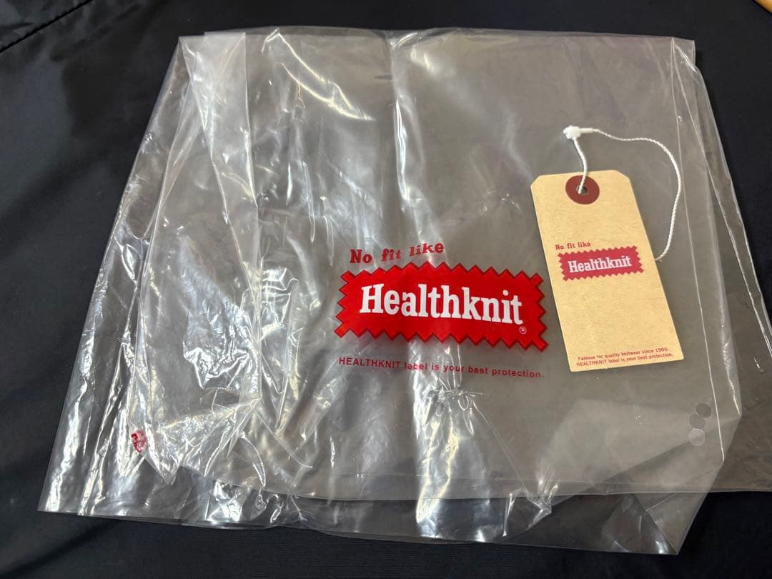 断捨離様 ヘルスニット 993 スーパーベビーワッフルオフホワイトとブラック L