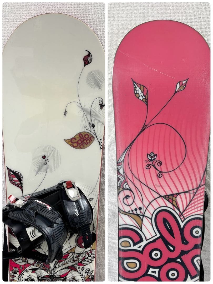 【お得セット】サロモン　バートン　レディース　スノボーセット