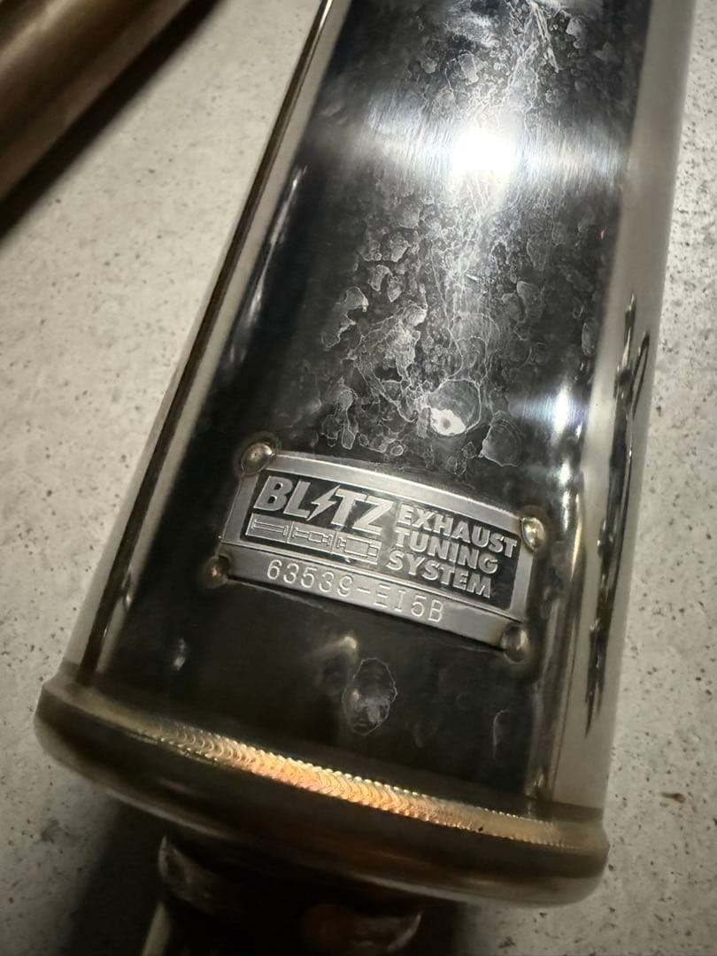 ルーミー ターボ ブリッツ ニュルスペック VSマフラー 63539