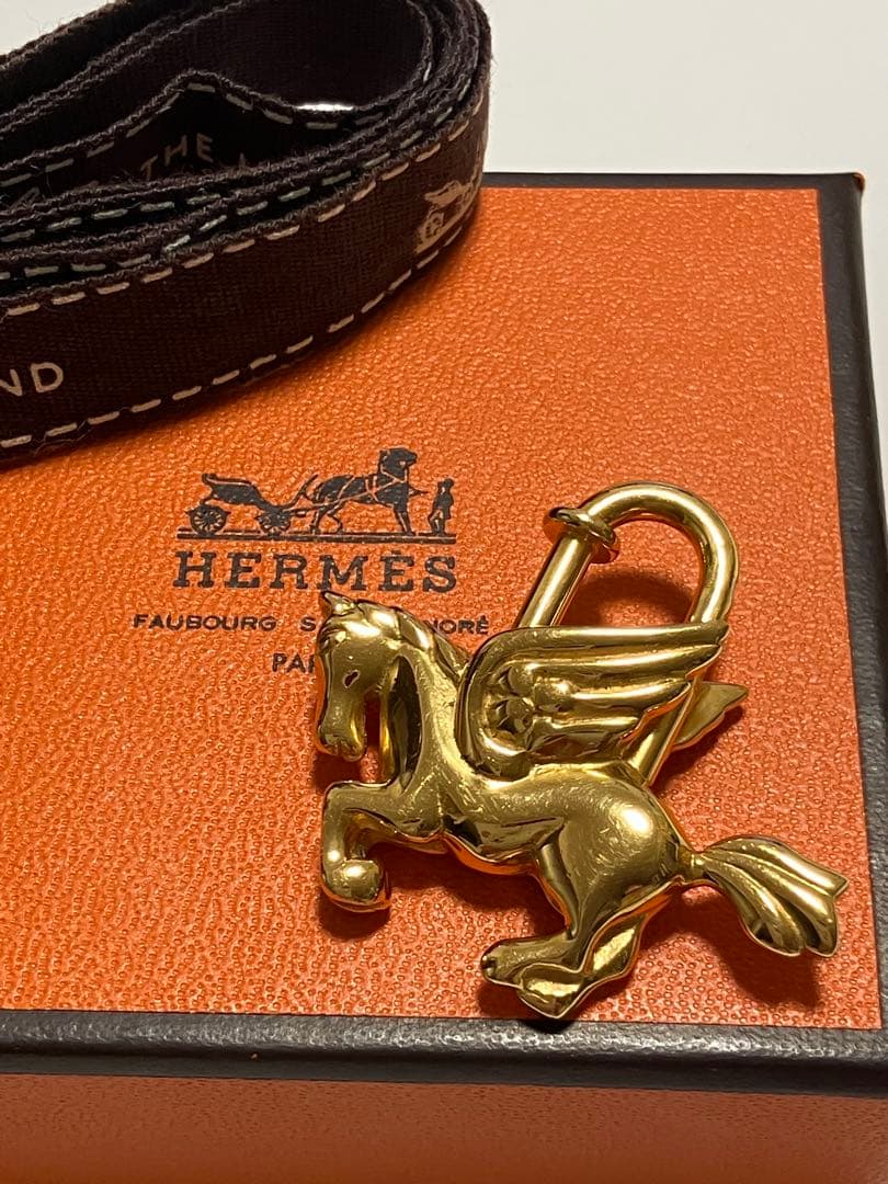 エルメス　ペガサス　カデナ　ゴールド