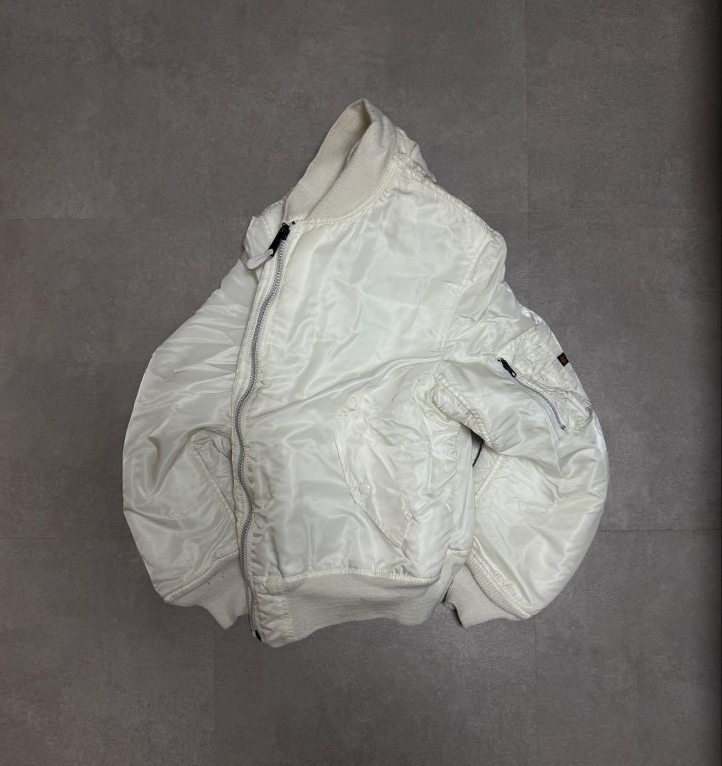 【USA製】 ALPHA MA-1 雰囲気系vintage 短丈 アルファ