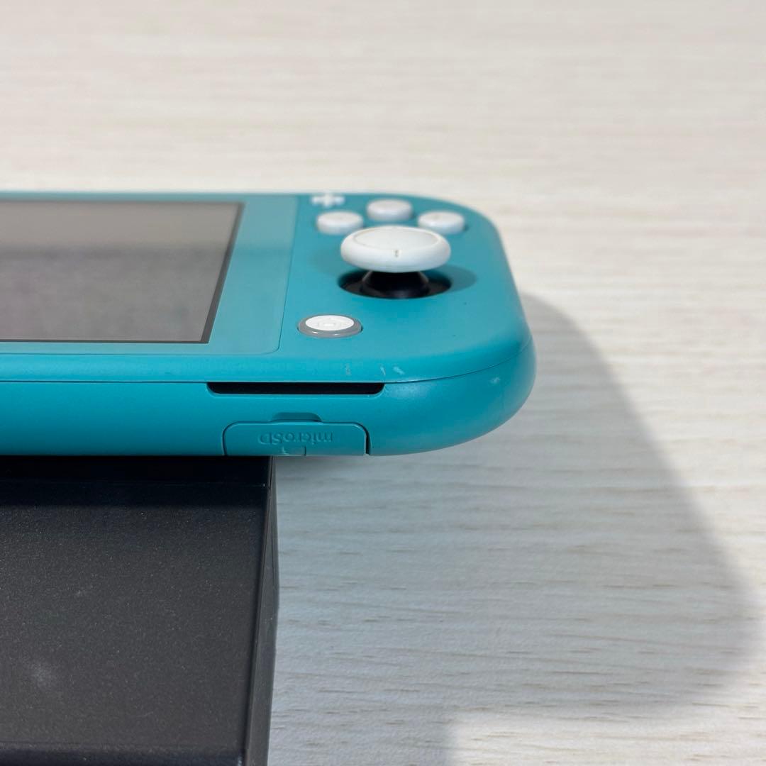 Switchライト ターコイズブルー 本体 充電器付き