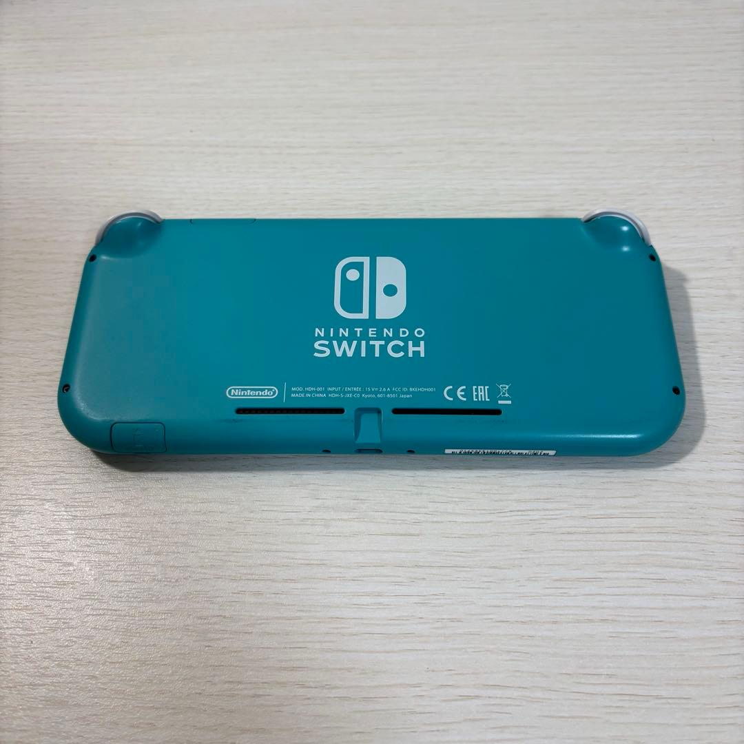 Switchライト ターコイズブルー 本体 充電器付き