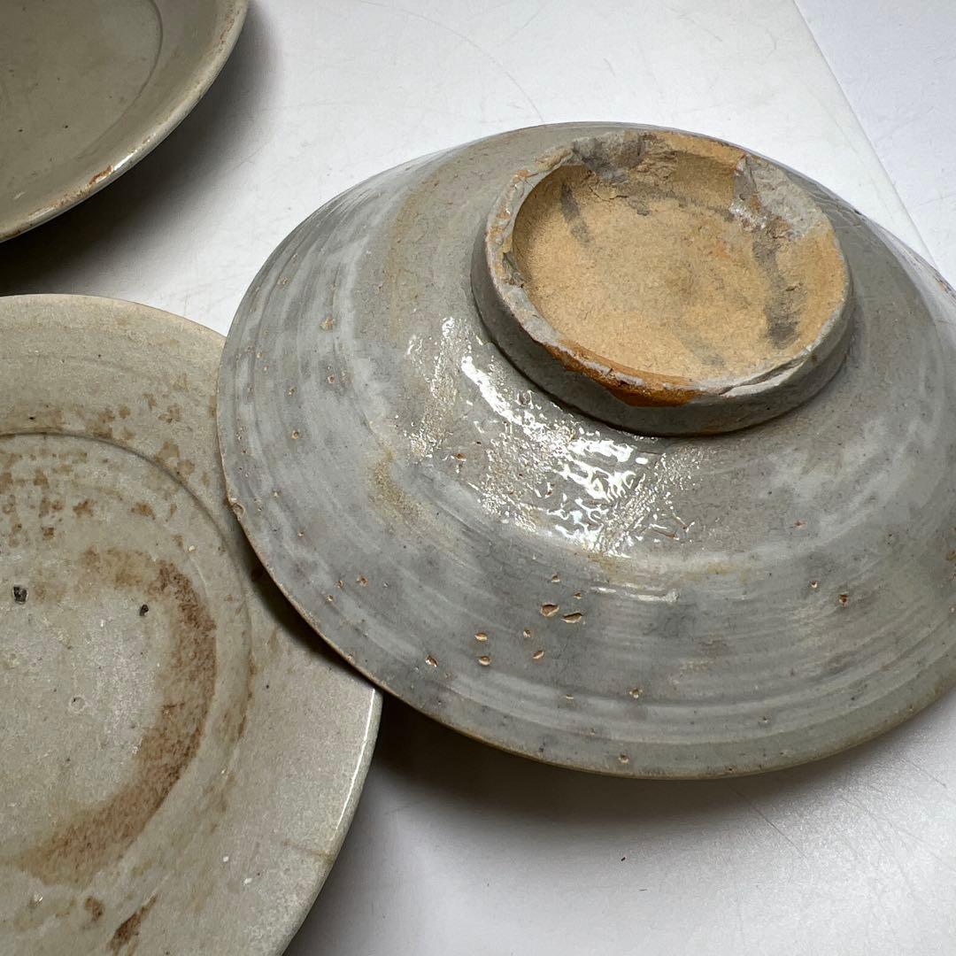 李朝・高麗青磁　16~18世紀　鉢色々10点　東Y7-1226☆2Fトヒサ