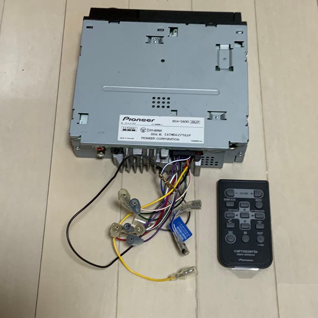 carrozzeria DEH-5600 Bluetooth 1DINオーディオ