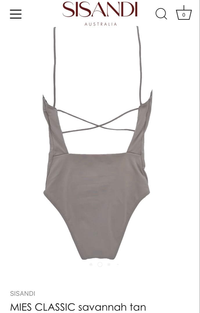 SISANDI MIES CLASSIC savannah tan サイズ1