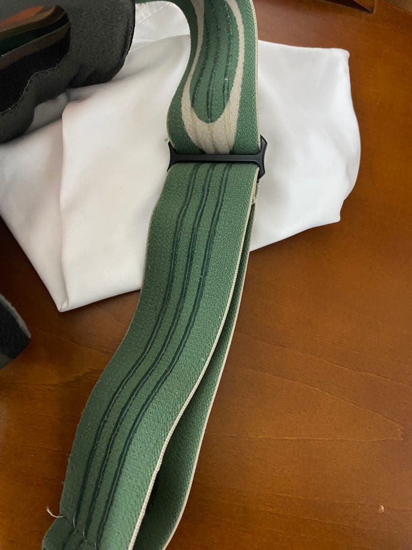 オークリーゴーグル クローバー　美品グリーン系 ミラーレンズ希少