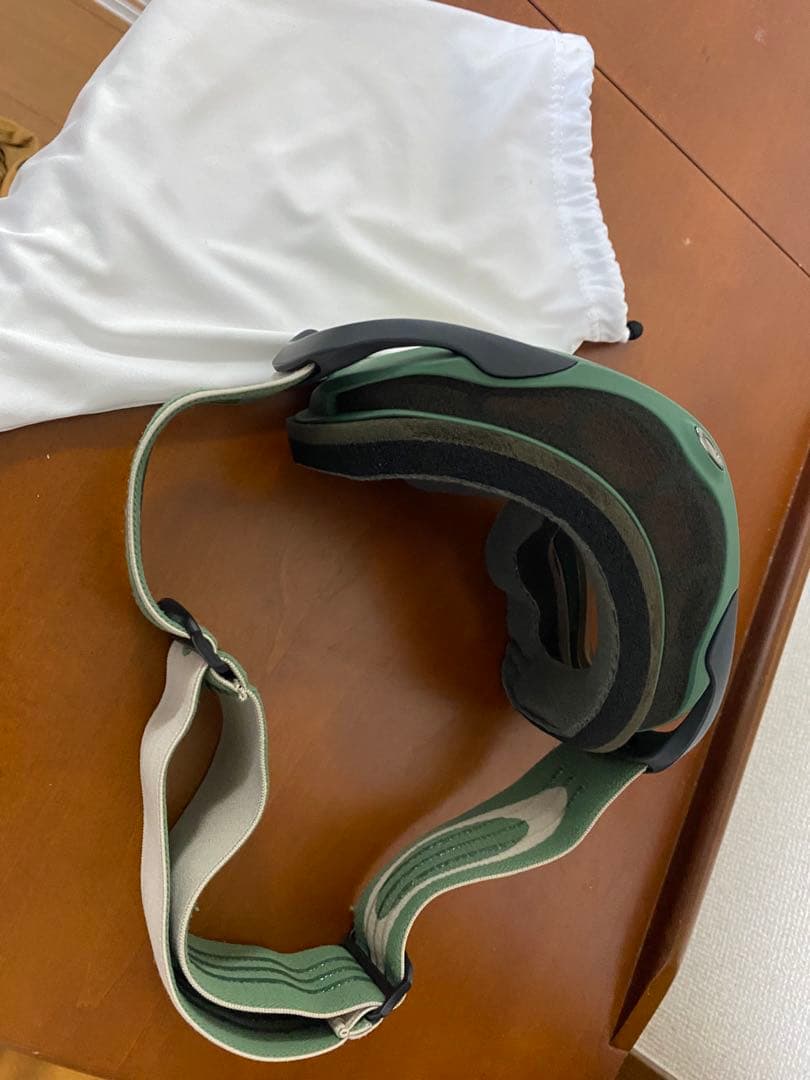 オークリーゴーグル クローバー　美品グリーン系 ミラーレンズ希少