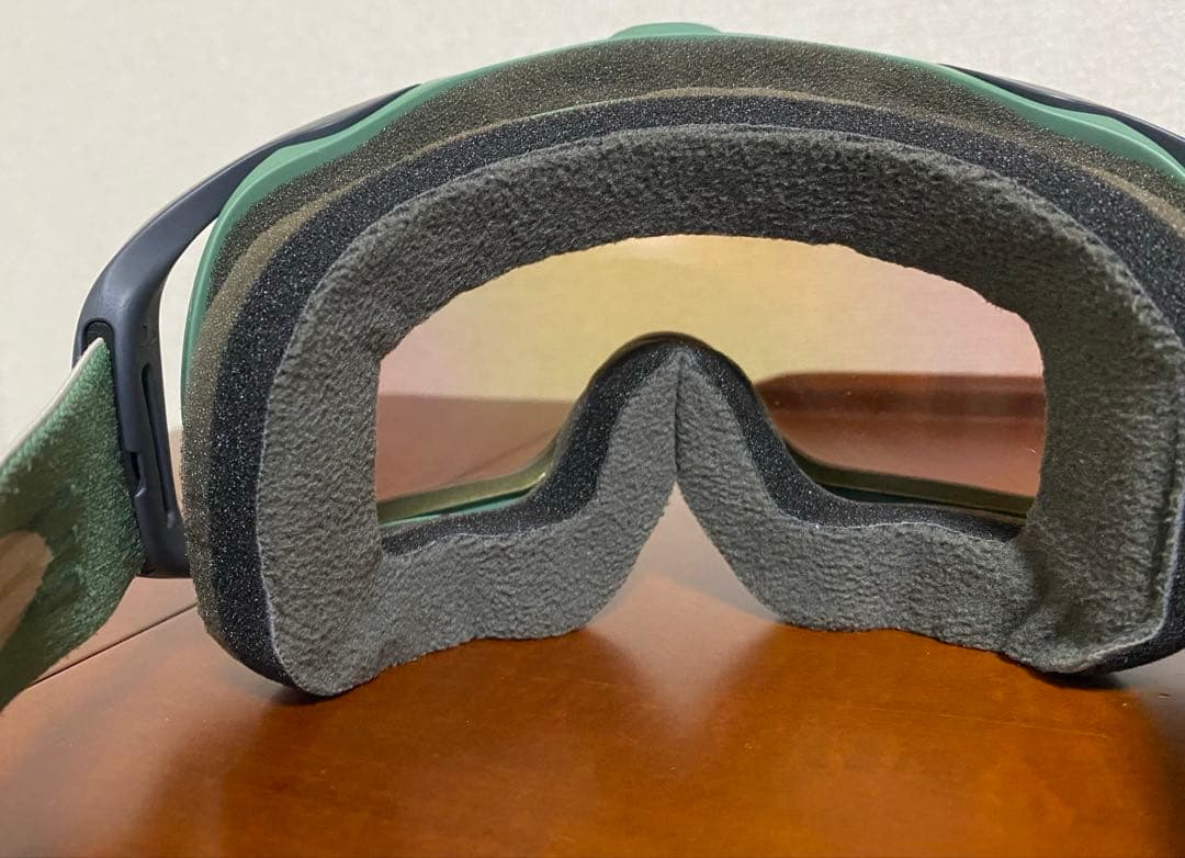 オークリーゴーグル クローバー　美品グリーン系 ミラーレンズ希少