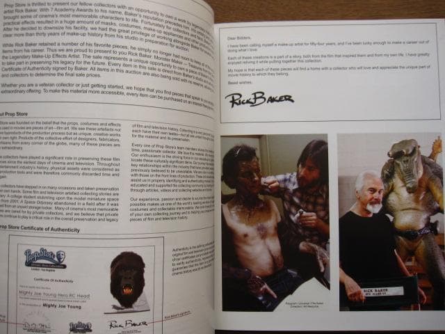 Monster Maker　Rick Baker　リック・ベイカー