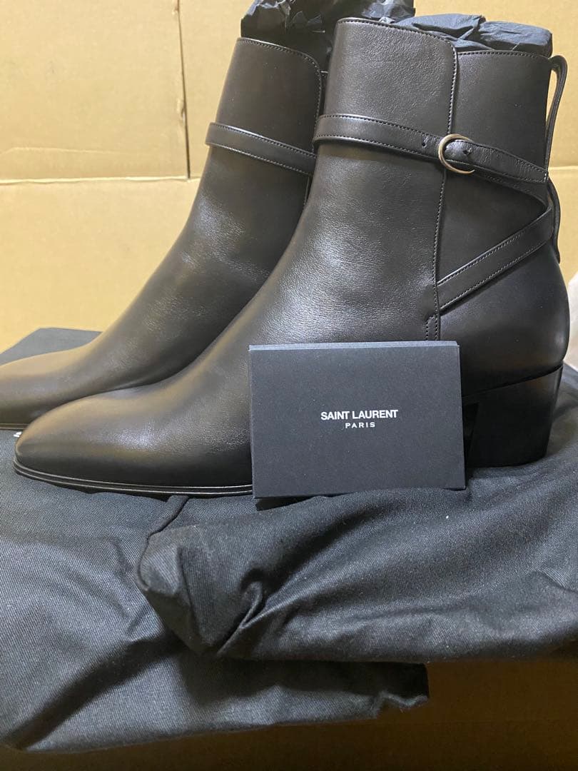 【SAINT LAURENT】テリー ジョードプル ブーツ