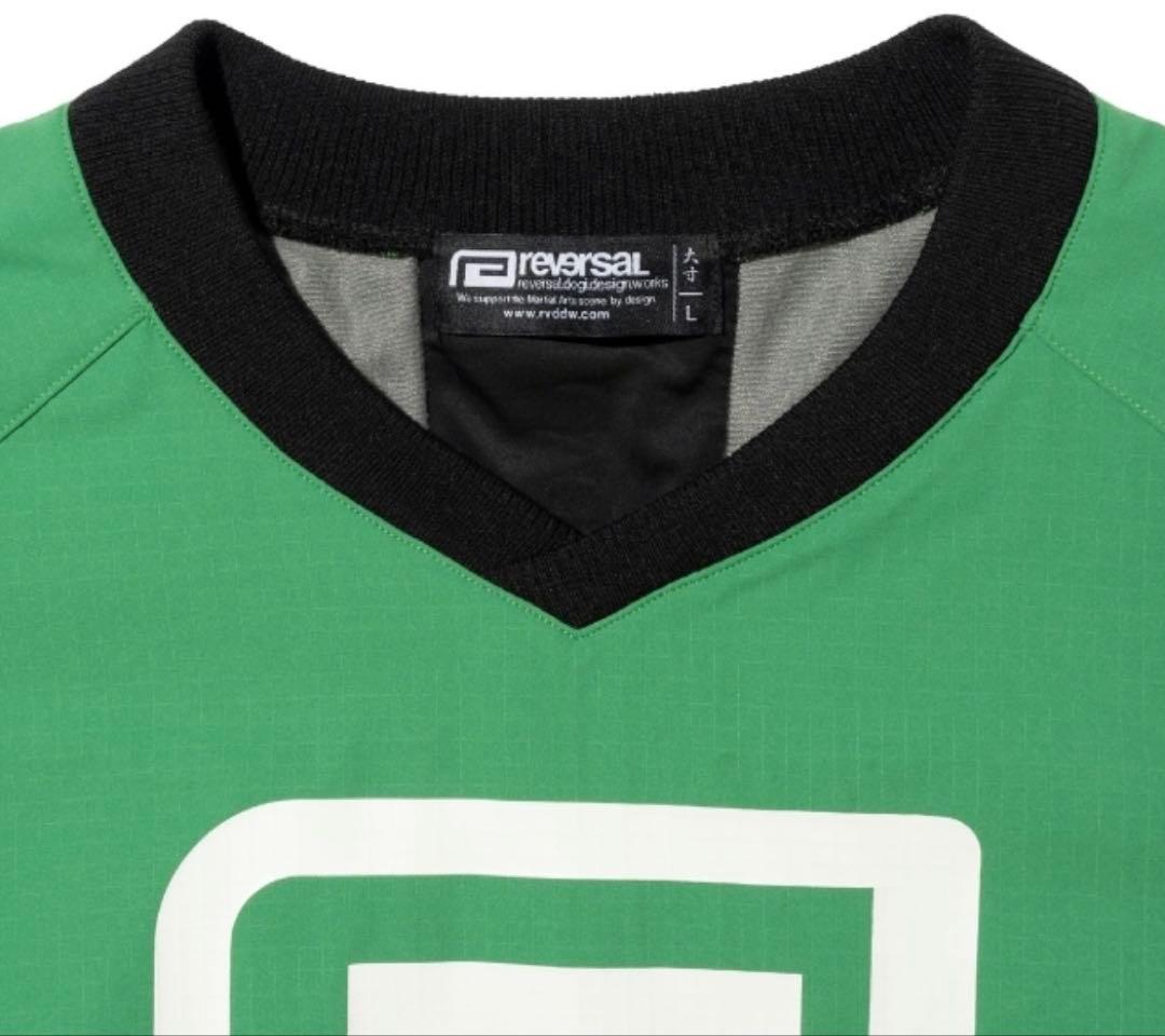 土曜まで出品！タイムセール☆完売☆新品☆裏起毛☆reversal☆ピステ☆Ｌ☆