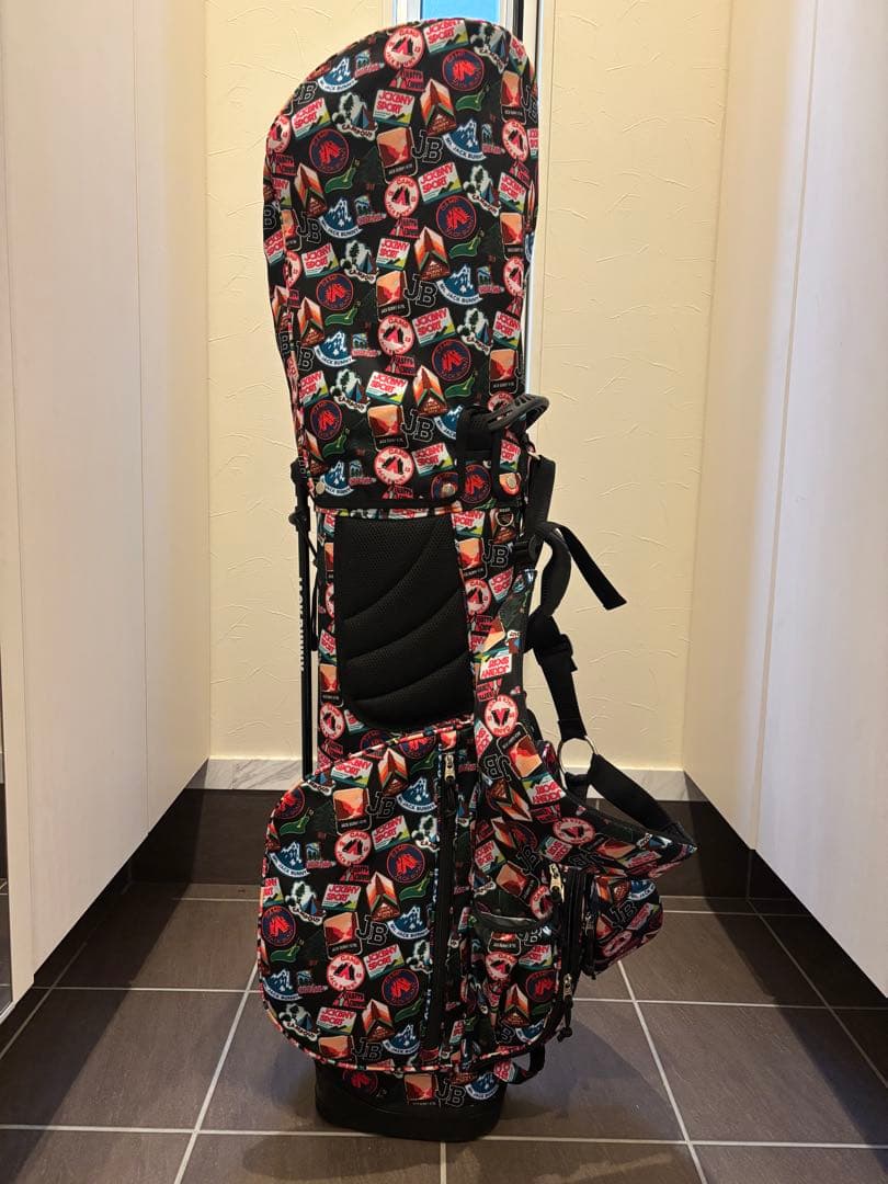 JACK BUNNY ワッペン柄キャディバッグ