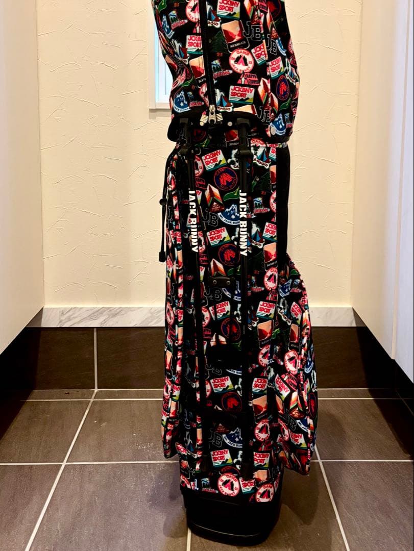 JACK BUNNY ワッペン柄キャディバッグ