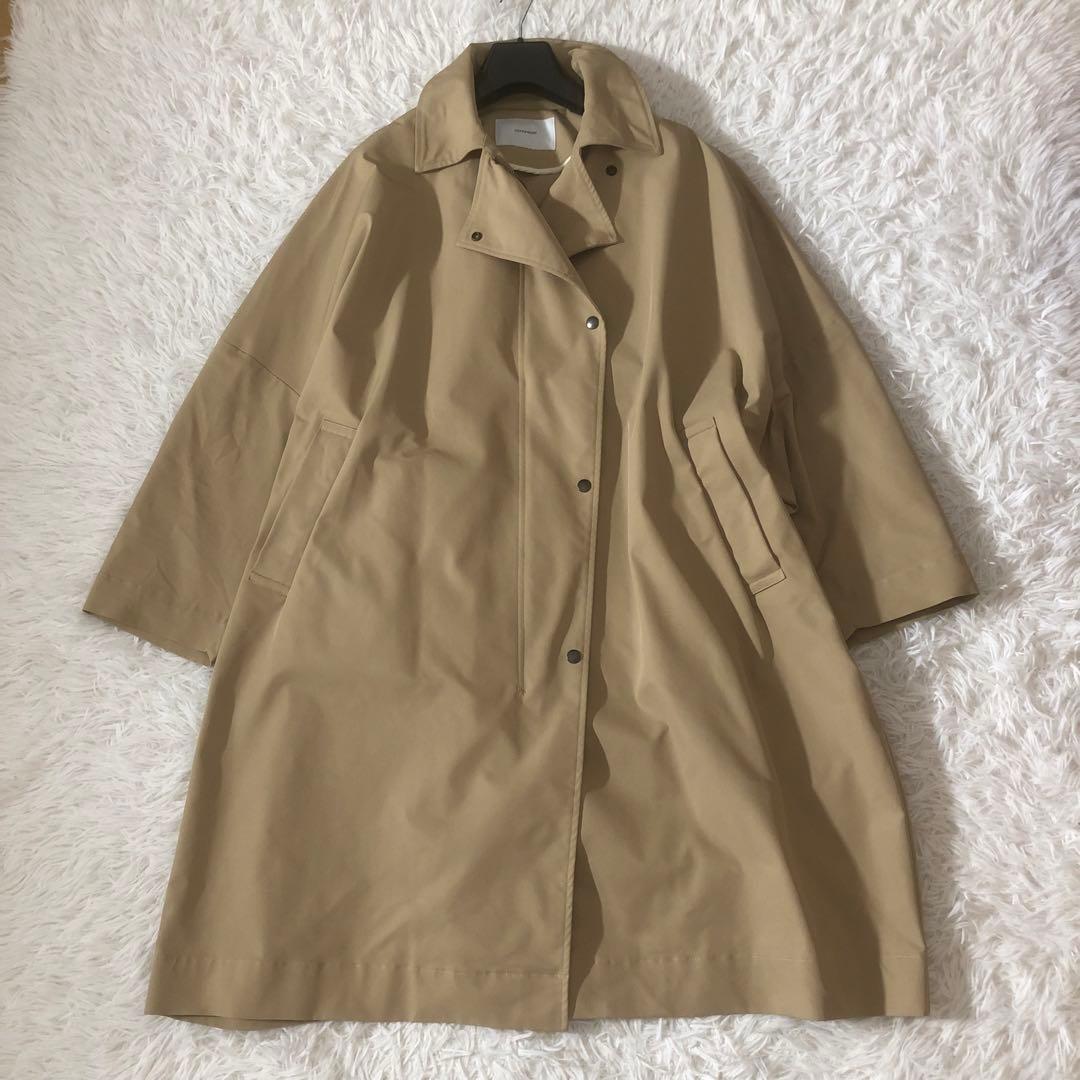 美品 フレームワーク 2024年 撥水ポンチョトレンチコート オーバーサイズ