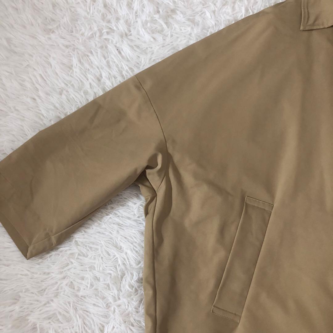 美品 フレームワーク 2024年 撥水ポンチョトレンチコート オーバーサイズ