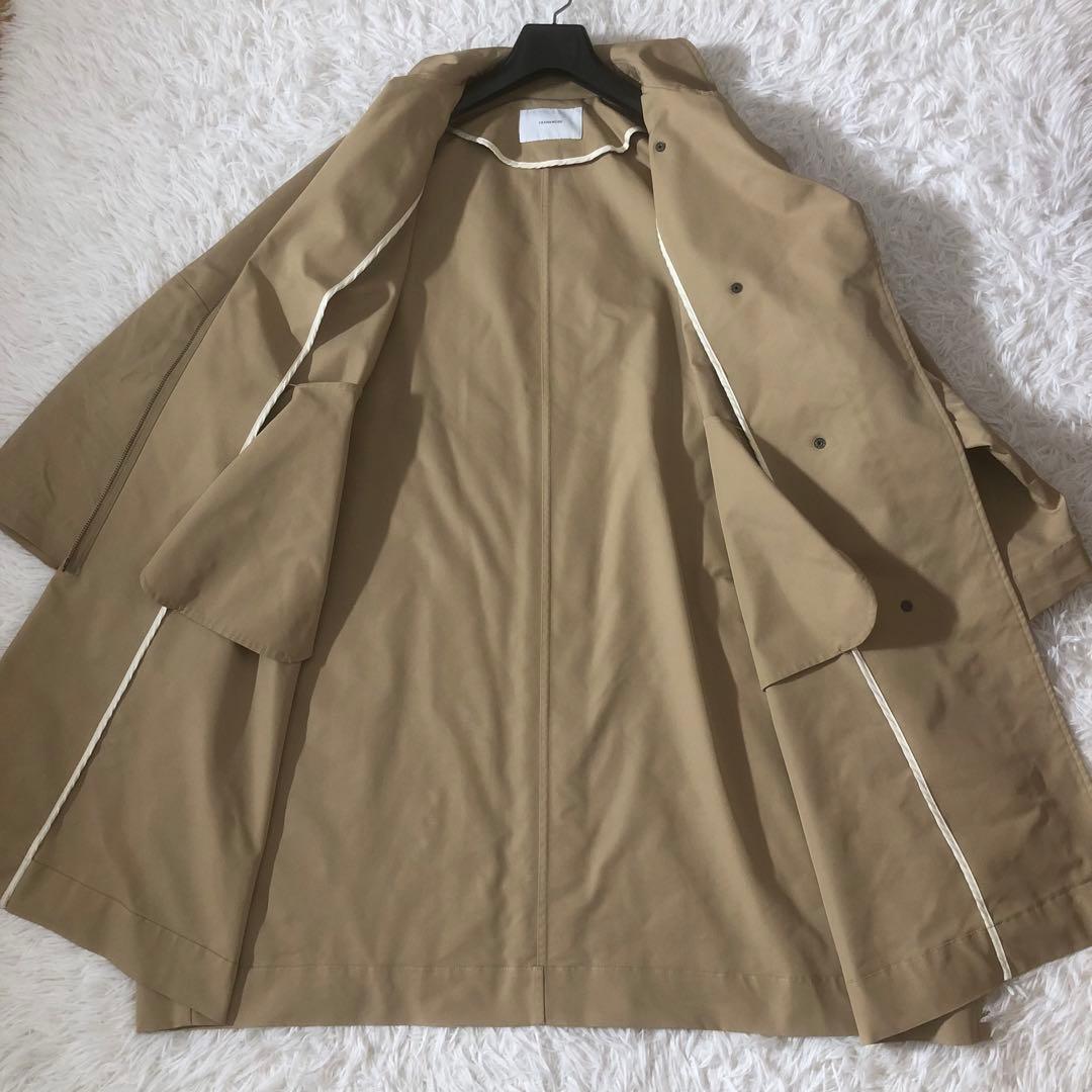美品 フレームワーク 2024年 撥水ポンチョトレンチコート オーバーサイズ