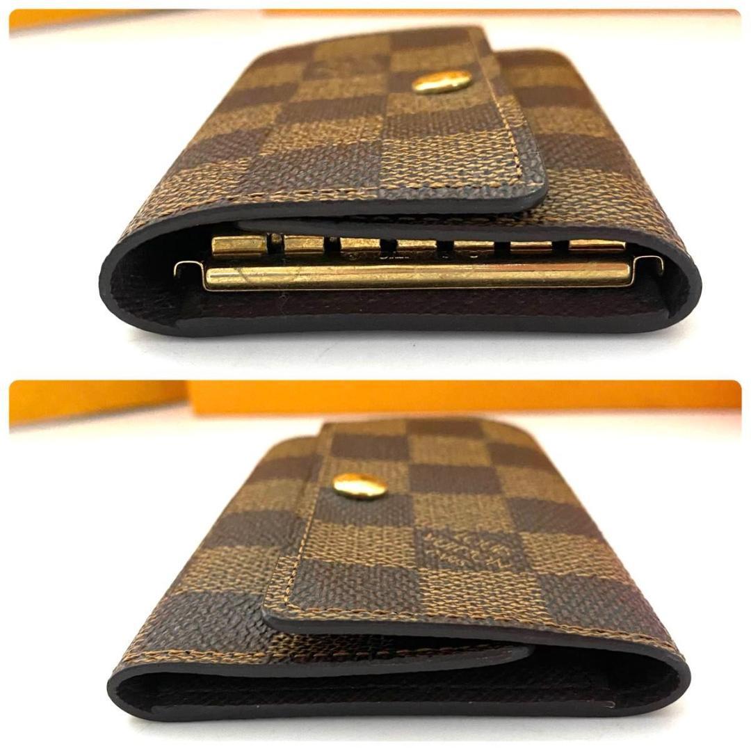 ルイ ヴィトン◎ミュルティクレ6 ダミエ エベヌ キーケース ブラウン 茶色