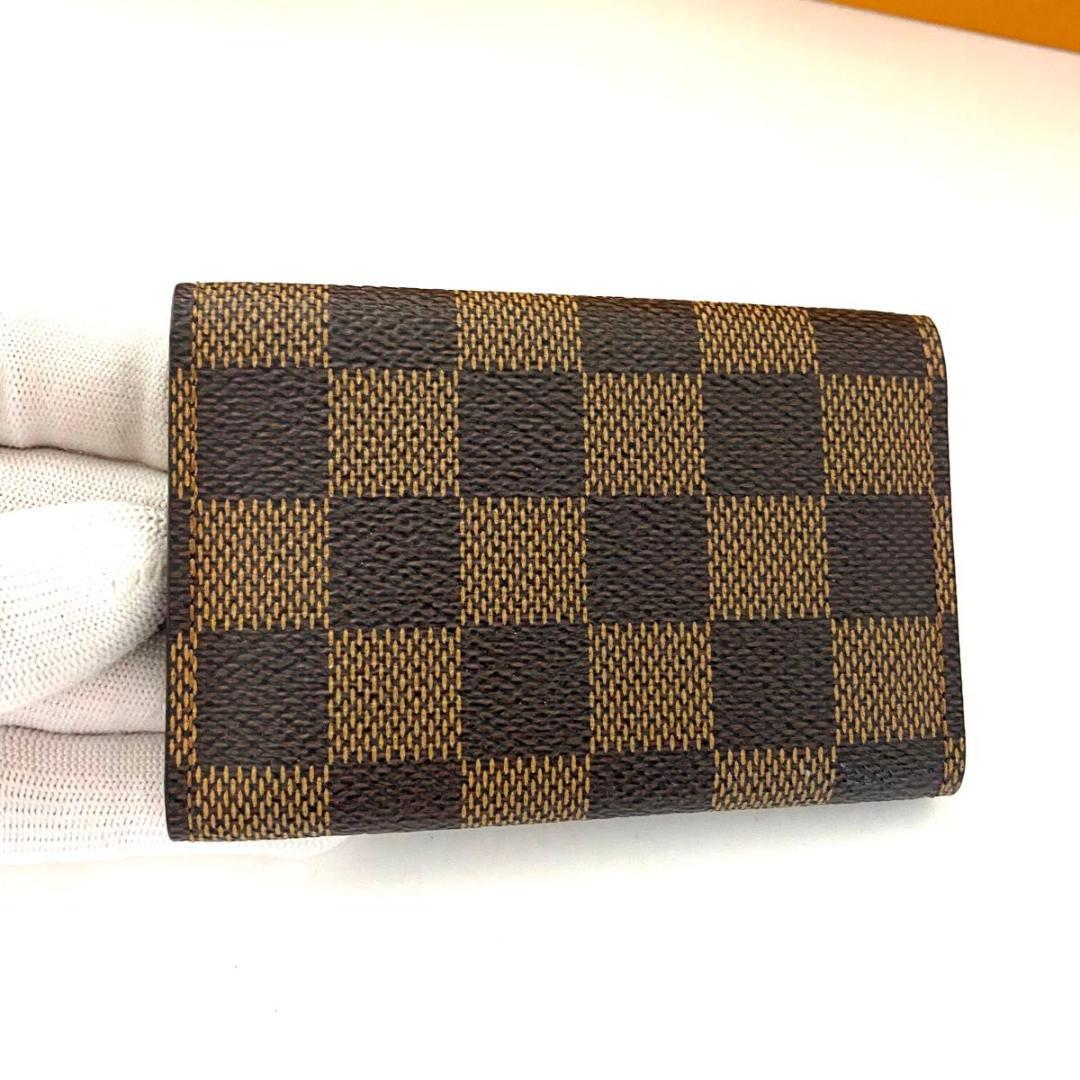 ルイ ヴィトン◎ミュルティクレ6 ダミエ エベヌ キーケース ブラウン 茶色