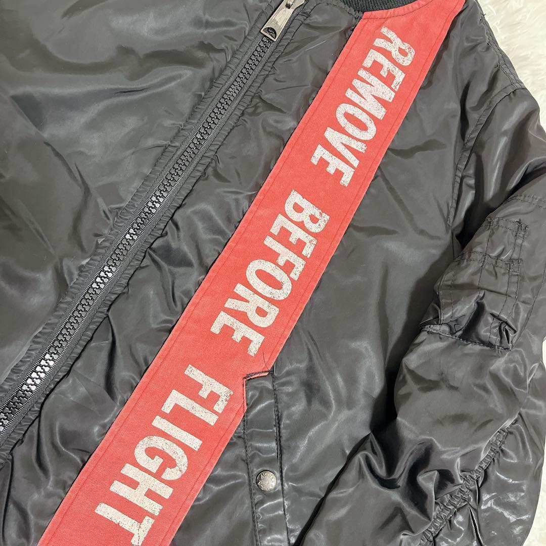 AVIREX 35周年 リバーシブル MA-1 フライトジャケット