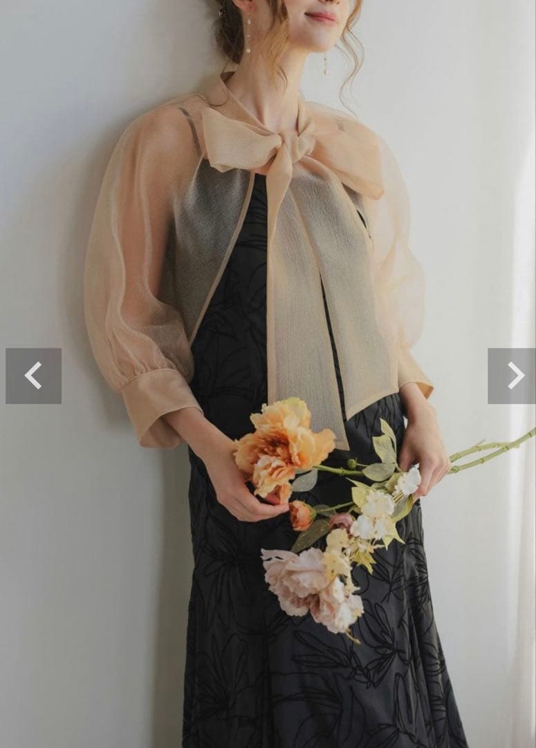 【そわ】ドリードール　ボウタイボレロセットワンピース　Sサイズ