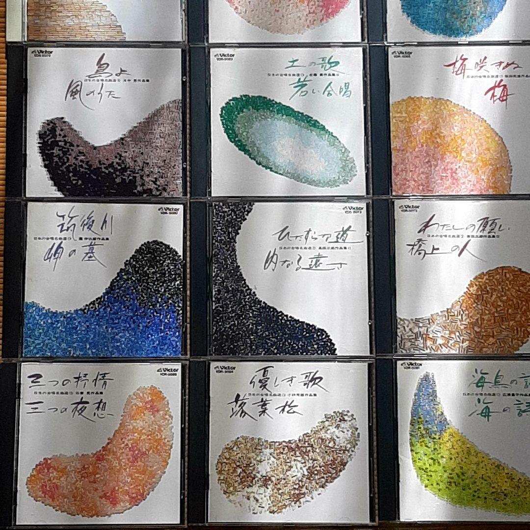 日本ビクター JVC 日本の合唱名曲選　全20巻
