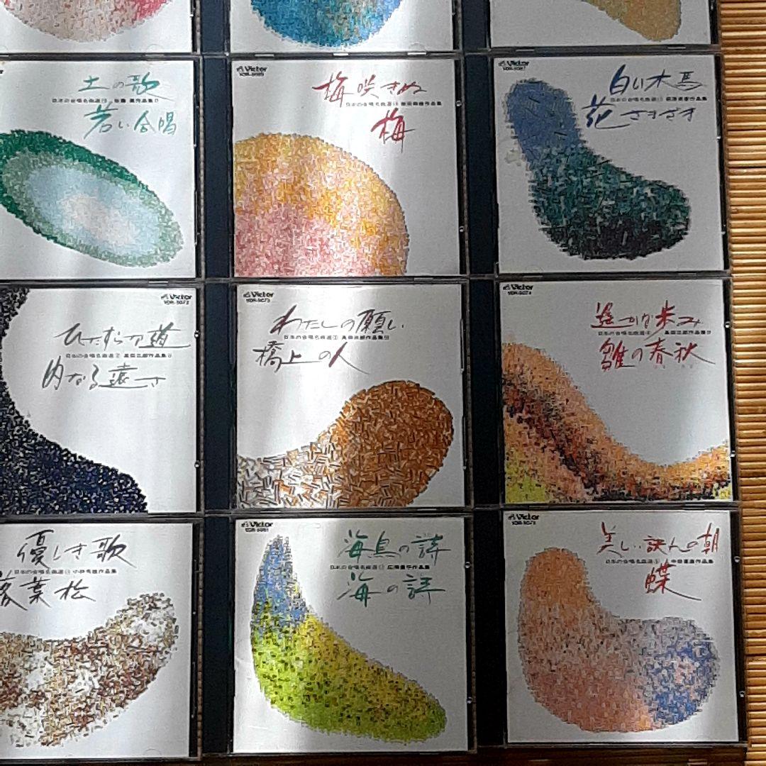 日本ビクター JVC 日本の合唱名曲選　全20巻