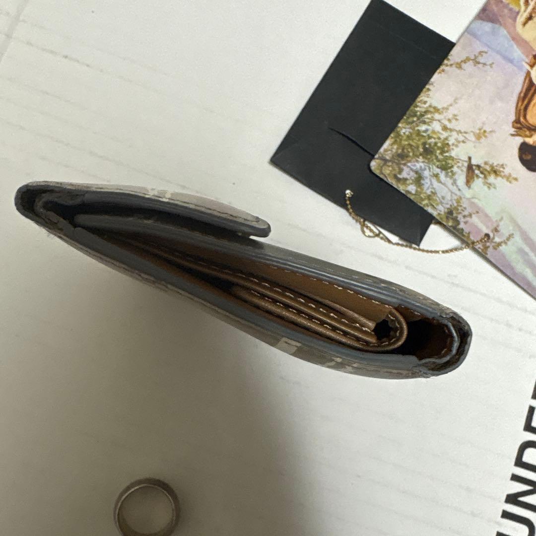 UNDERCOVER ワイヤー柄 ウォレット 三つ折り財布