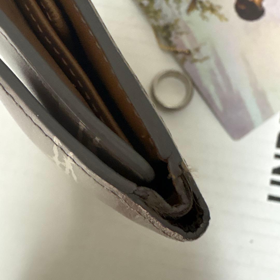 UNDERCOVER ワイヤー柄 ウォレット 三つ折り財布